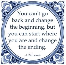 back change beginning start ending lewis quote